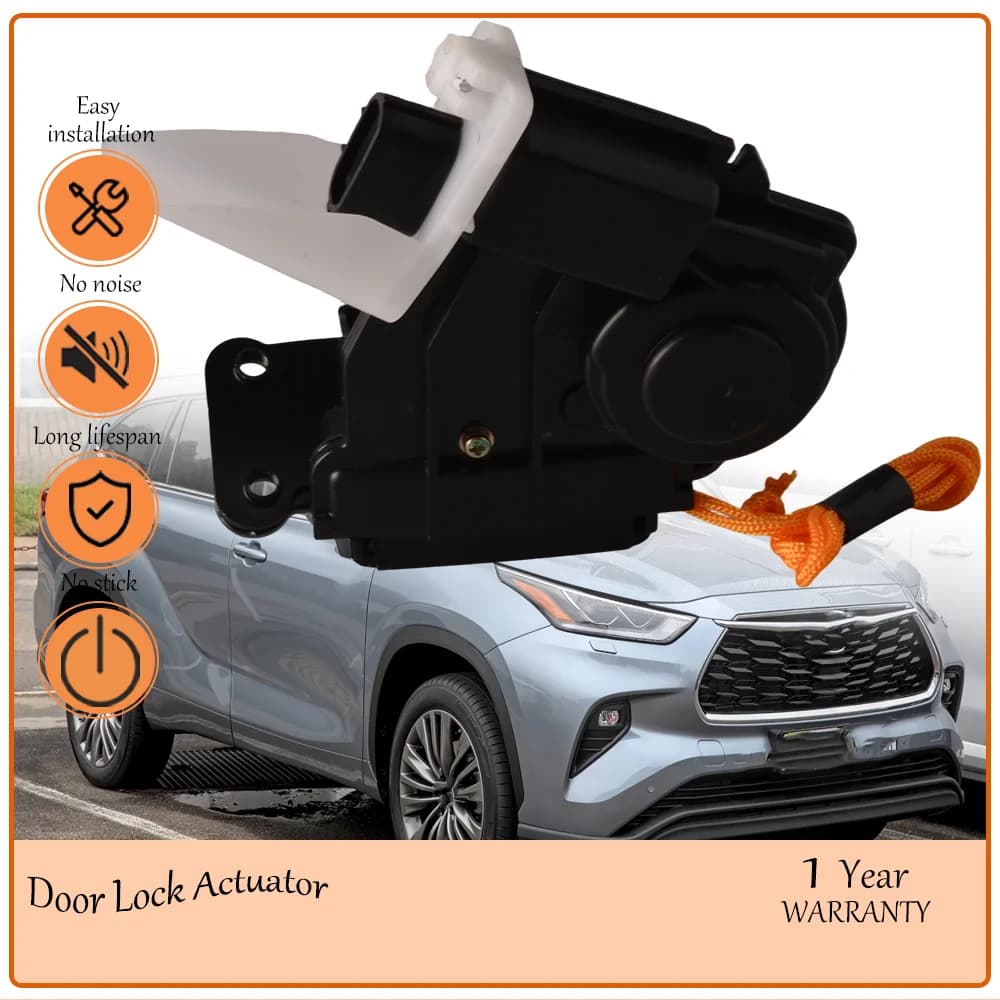 Tailgate Lock Latch Assembly Featuring Protective Housing Fit for 2010-2019 Highlander,oem 69350-60141,6935060140,69350-60140