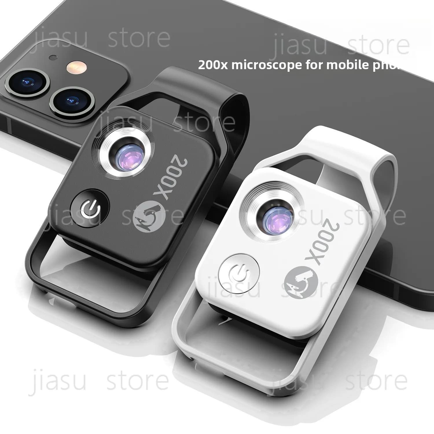 200 Times Magnification Mobile Microscope Lens CPL Mini Portable Children Science Teaching Tool