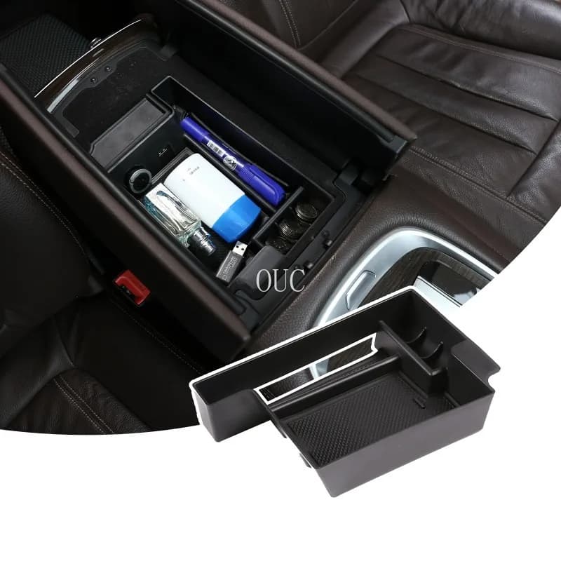 For BMW 7 Series G11 G70 730i 740i 750i 2016-2024 Car Center Console Armrest Storage Box Tray Organizer Accessories Tidying
