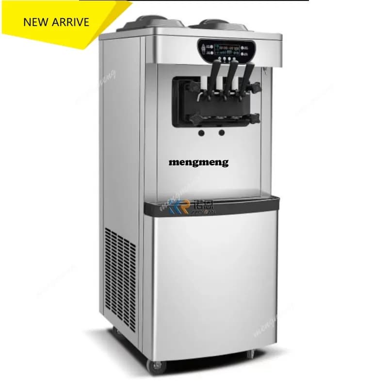 Automatic Soft Serve Ice Cream Making Machine With Freshness Function For Catering Shops Soft Ice Cream Machine Maker