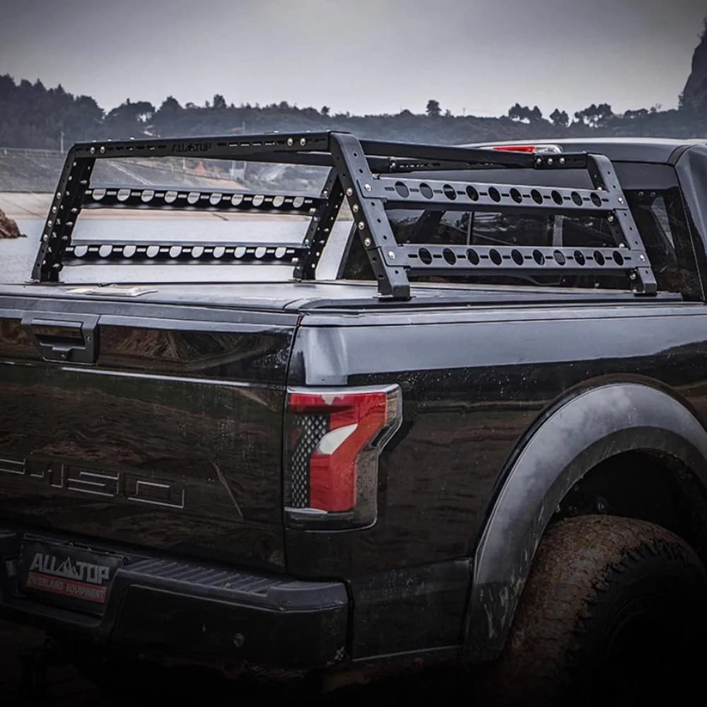 Heavy Duty 300KG Universal 4x4 Overlanding & Off-Road  Adjustable UTE Roof Rack Cage  Pickup Truck Tub Rack