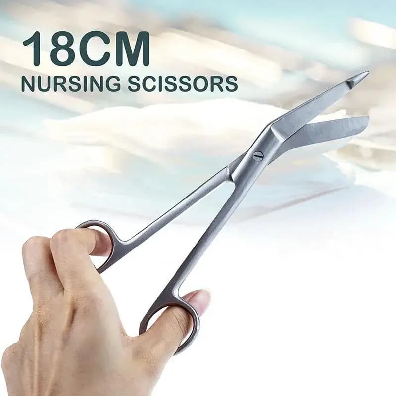 Upgrade 14/18CM Multifunctional Scissors Stainless Steel Bandage Scissors Nursing Scissors for Medical Home Use
