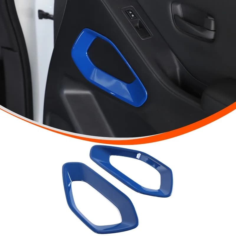 ABS Interior Door Trim Inner Door Panel Trim Frame stickers for 2022-2024 Nissan Frontier  Car  Interior Accessories