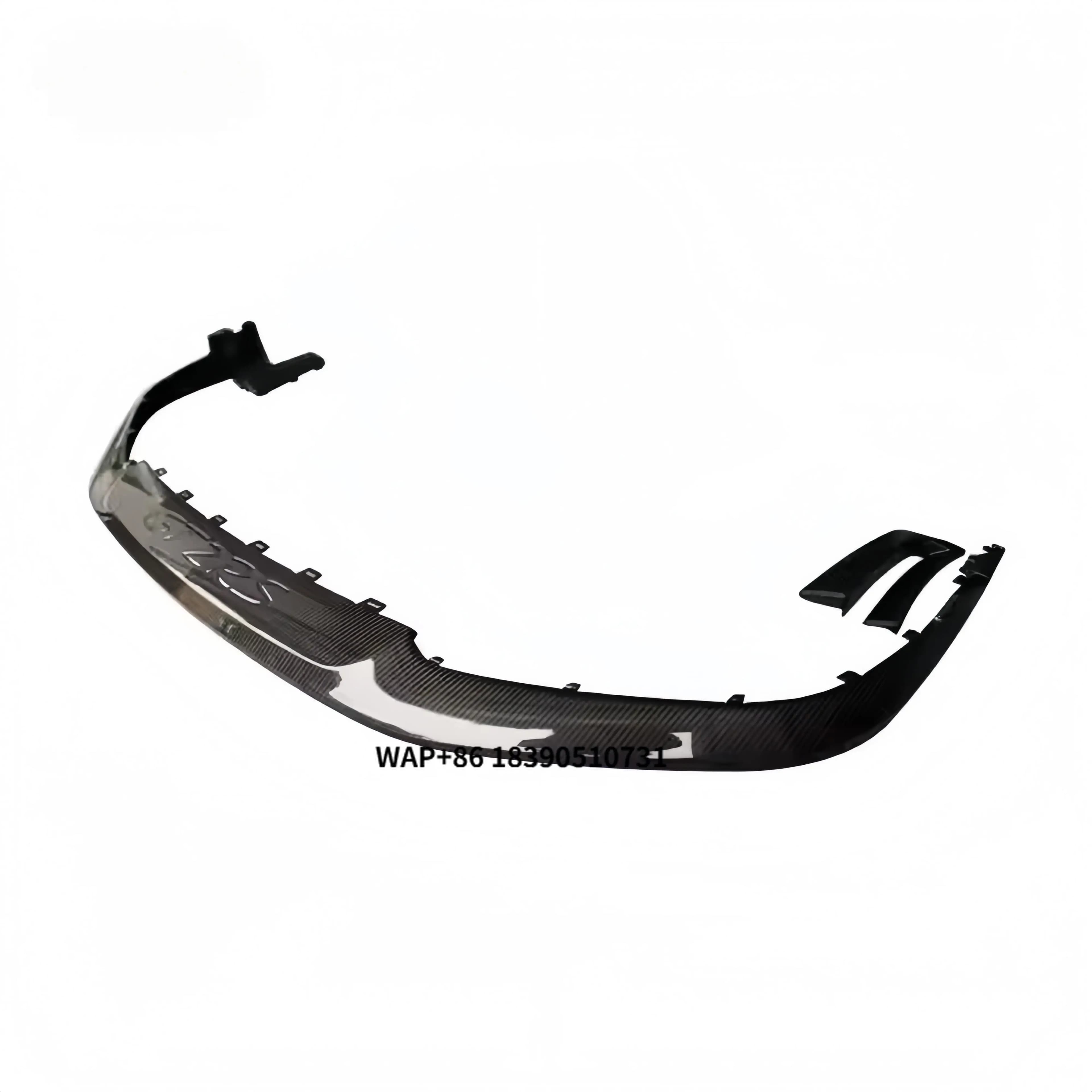 Dry Carbon Fiber Front Splitter and Bumper Lip for for 911 991 PP Surround Replacement Installation GT2RS Model Body