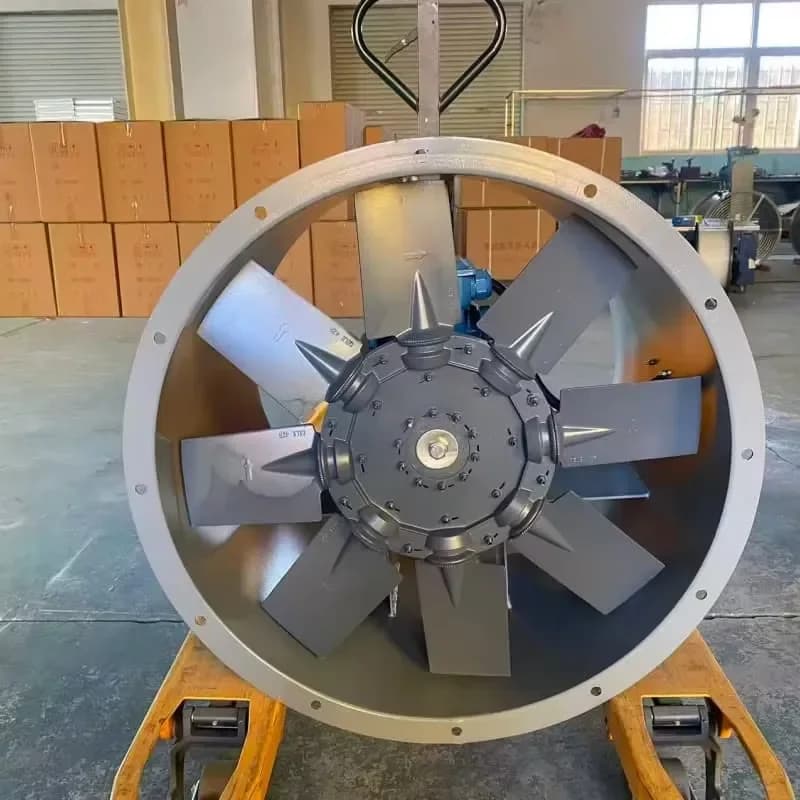 600mm 24inch Industrial Mining Use Aluminum Alloy Blade Axial In-line Blower Fans Ventilation Exhaust Extraction Fans