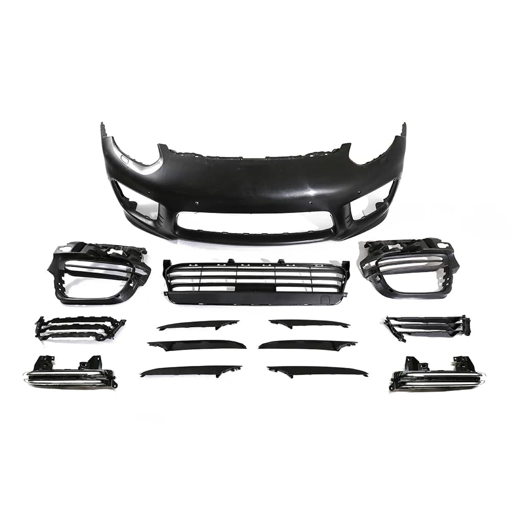 KM Upgrade Front Turbo Bumper Body Kit for 2014-2016 Years for Panamera 970.2 Made of PP Material