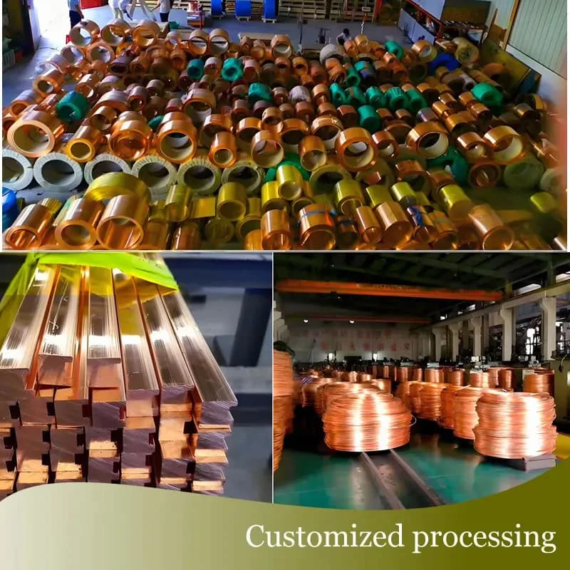 Red/Brass Copper Sleeve Bushing 0.5-1mm Thin Wall Ring, for Chisel Knife Handle Repair, Hollow Pipe DIY Craft Model Making