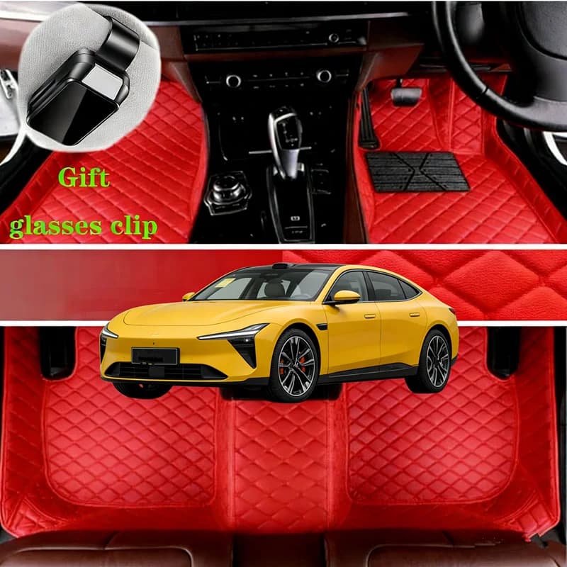 Custom Fit For ZEEKR 001 /001 FR 2021-2026/5-Seat All Weather Car Foot Mats Car Accessories Carpet Covers Left /Right Hand Drive