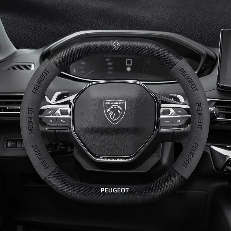 For Peugeot 508 308 SW E-208 208 E-408 408 GT 2008 3008 5008 E-3008 E-2008 E-Expert E-Traveller Rifter Car Steering Wheel Cove