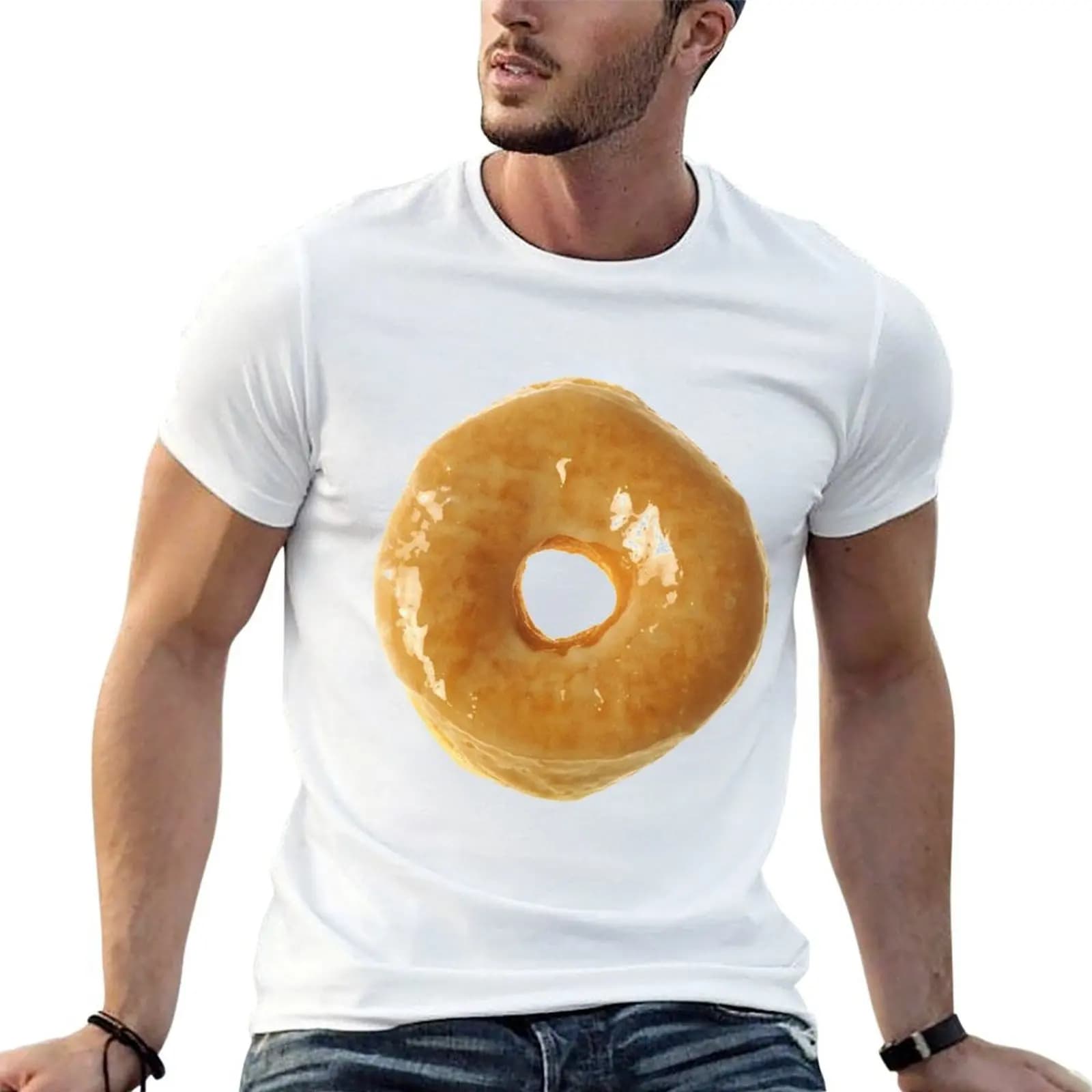 GLAZED DONUT T-Shirt Clothing oversized t shirt heavyweight t shirts for men