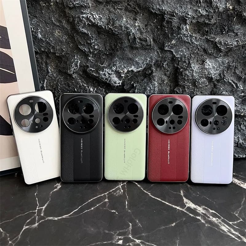 Leather Phone Case For Xiaomi 17 Pro Max 6D Plating Shockproof Lens Protector Cover For Xiaomi 15 14 13 Ultra mi 17 15 14 13 Pro