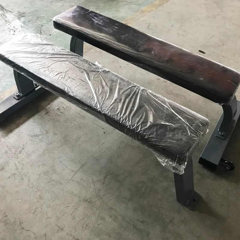 Indoor High Quality Benches Gym Fitness Machine Bench for Strength Training Power Building  Flat Bench