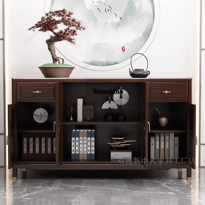 Bookcase Librero Cabinets Mobile Decor Filing Storage Display Living Room Cabinets House Container Wood Gabinete Home Furniture