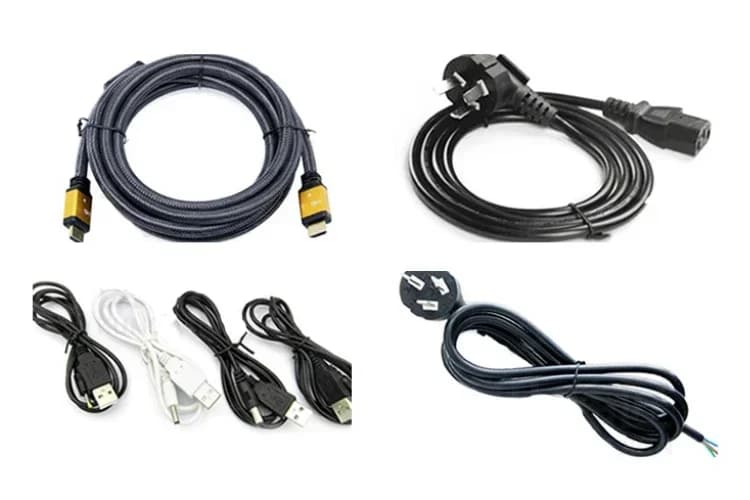 Cable wire Tying Machine Power Cord Circle Shape Winding Machine
