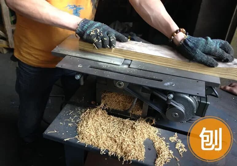 Multifunctional high-efficiency woodworking planer thickening and industrial wood thickness planer durability