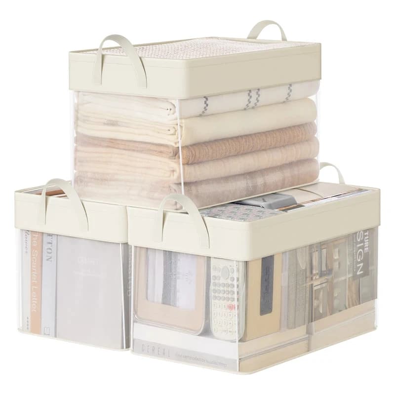 Song Modern White Folding Wardrobe Fashion Storage Box