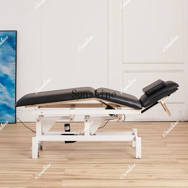 Electric beauty bed folding chiropractic massage multi-functional lifting  TF