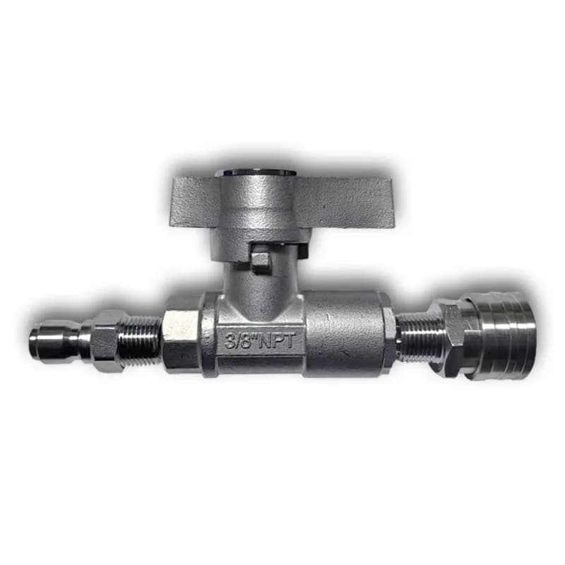 Stainless steel high-pressure washer dedicated valve, export valve dual internal thread NPT high-pressure ball valve