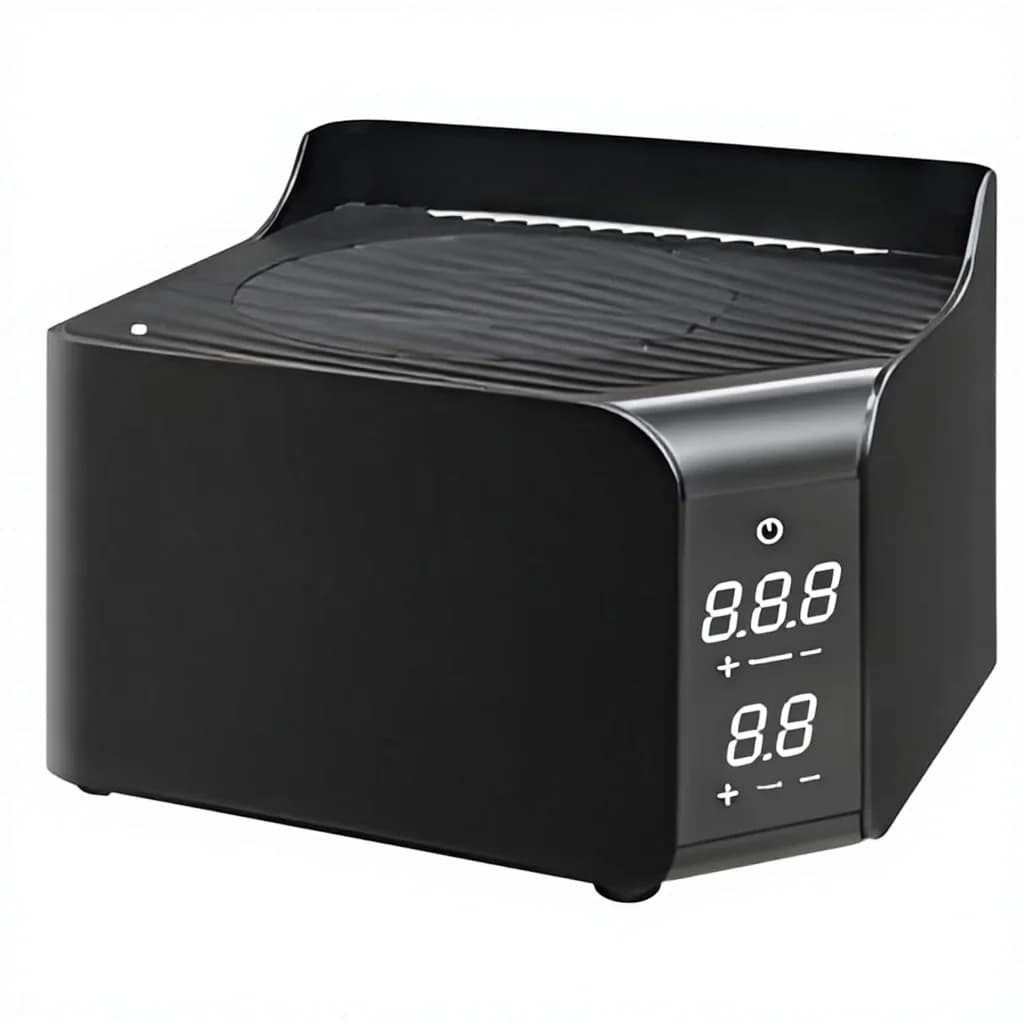 Portable Dry Hot Air Heater with Computer Control Panel Modern Design 1500W Electric for Apartment & Villa Use