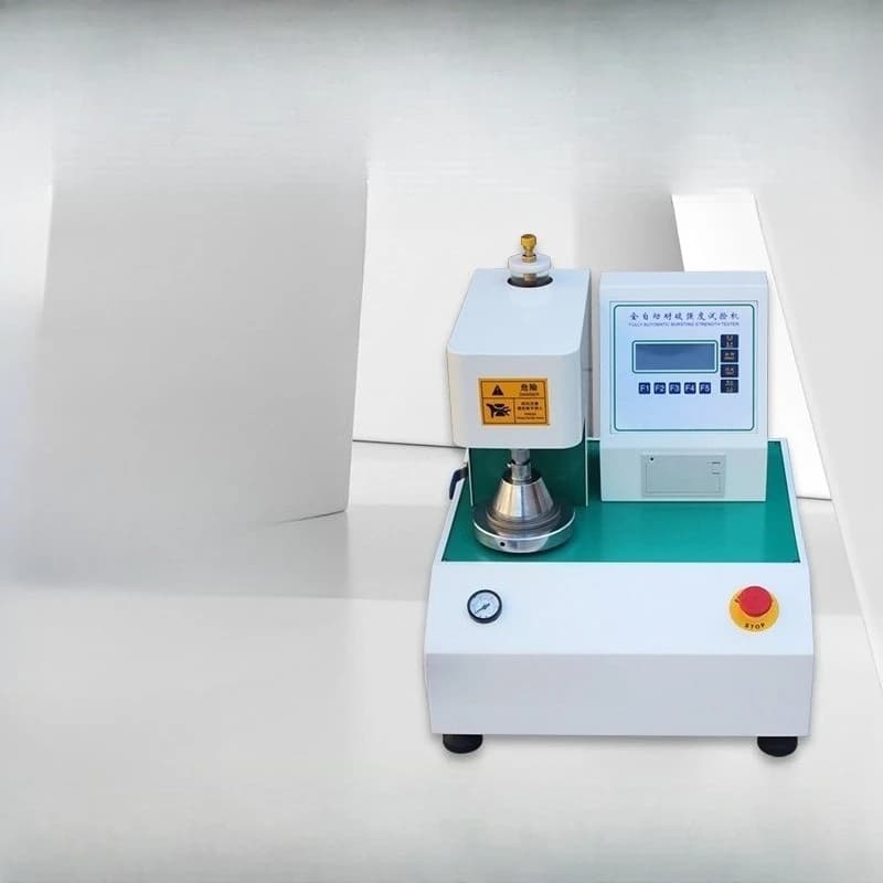 Automatic Burst Strength Testing Machine Intelligent Carton Corrugated Board Air Pressure Impact Fracture Tester