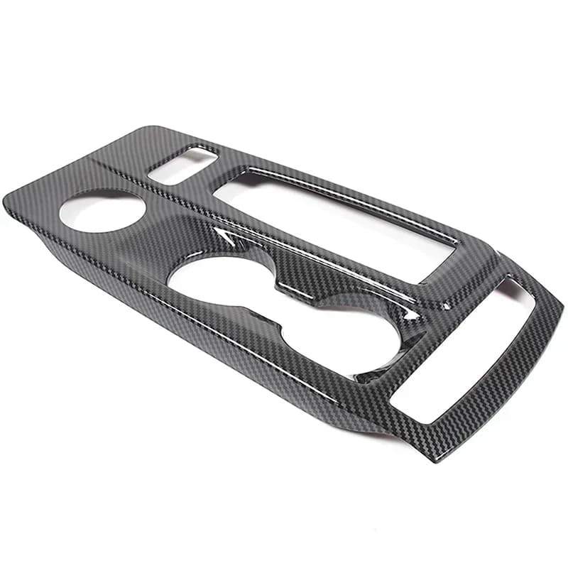 For Ford Ranger 2023-2026+ ABS carbon fiber automotive center control gear shift panel cover decorative accessories