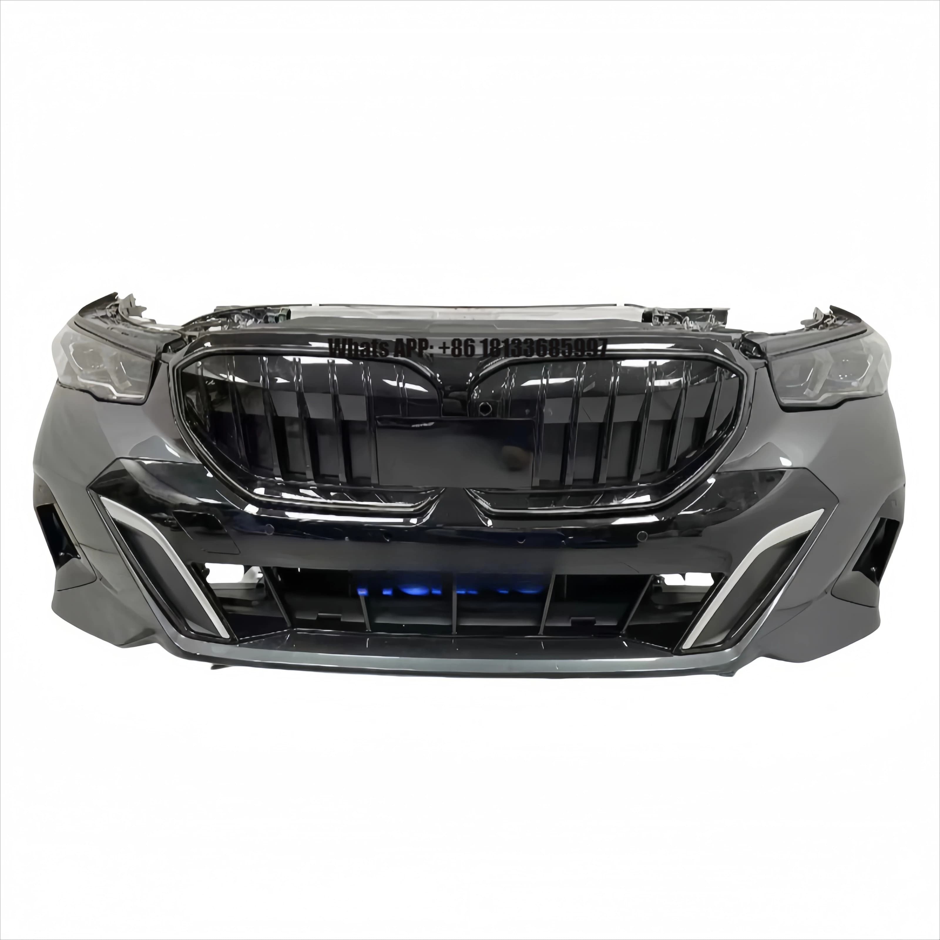 2024 High Quality Chrome Front Bumper for BMW 5 Series G60 Radiator  Easy Installation Auto Protection  Condition