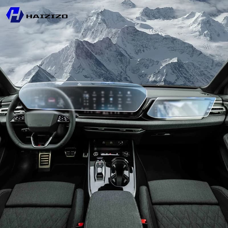 For Audi A5 B10 2025 Car interior Matte Screen Protector console GPS Navigation LCD screene TPU film Scratch resistant PPF refit