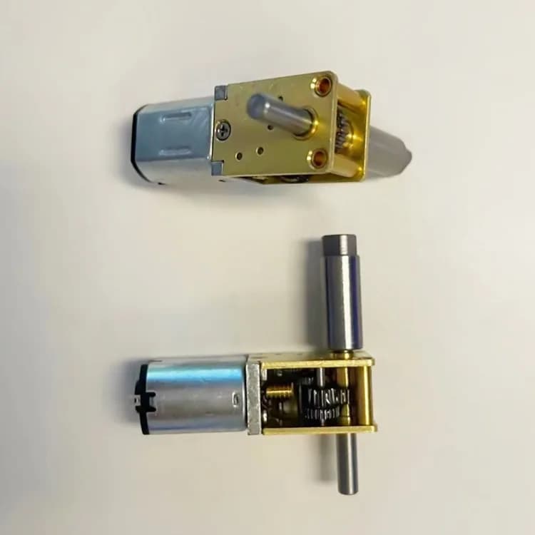 Dual output 6mm reduction motors (5PCS), TWG1812-N20 with output shafts at both ends
