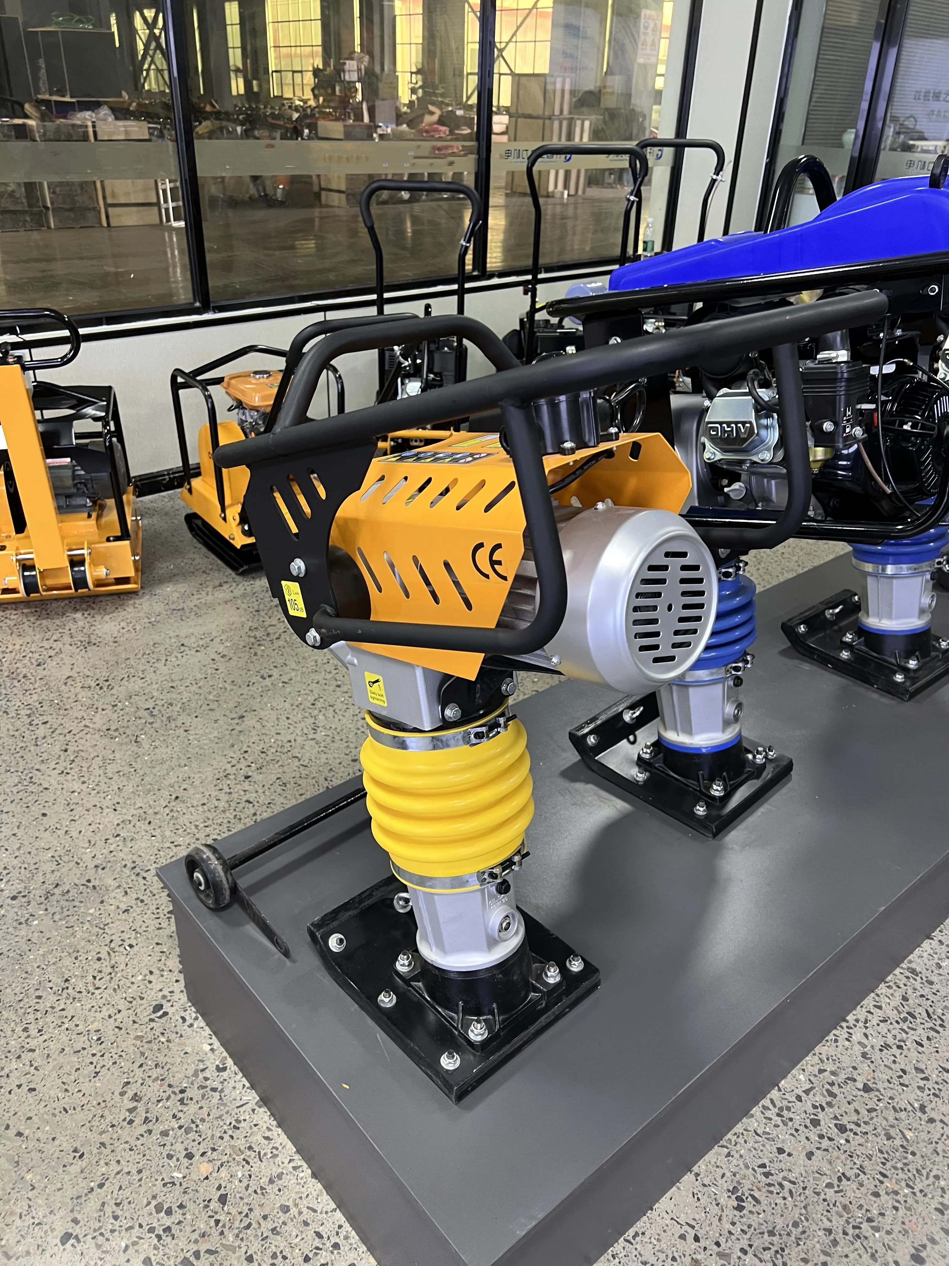 Best Selling Electric Sand Rammer Impact Compaction Machine Vibrating Tamping Compactor Rammer