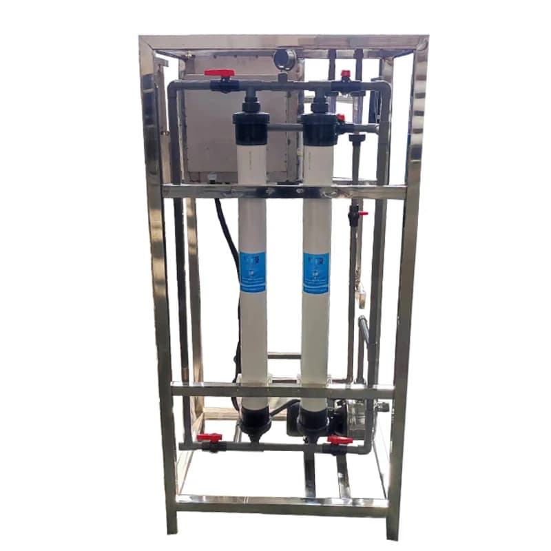 Commercial High Quality Water Treatment System Mechanical Purification Permeation Filtration Featuring Pump Pressure Vessel PLC