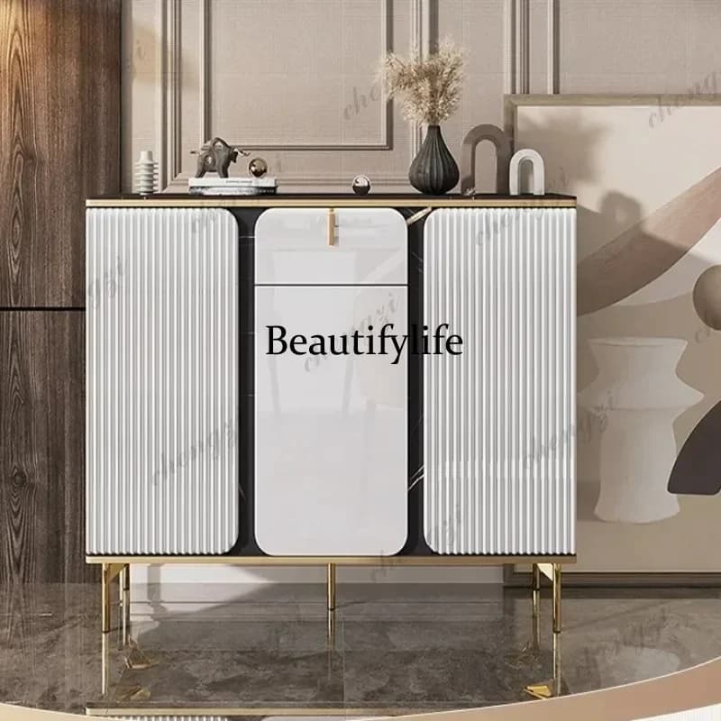 M138  Crack Shelves Cabinet Furniture home Nordic Luxury Rock Board Locker Storage Locker Living Room Cabinets  For LivingRoom