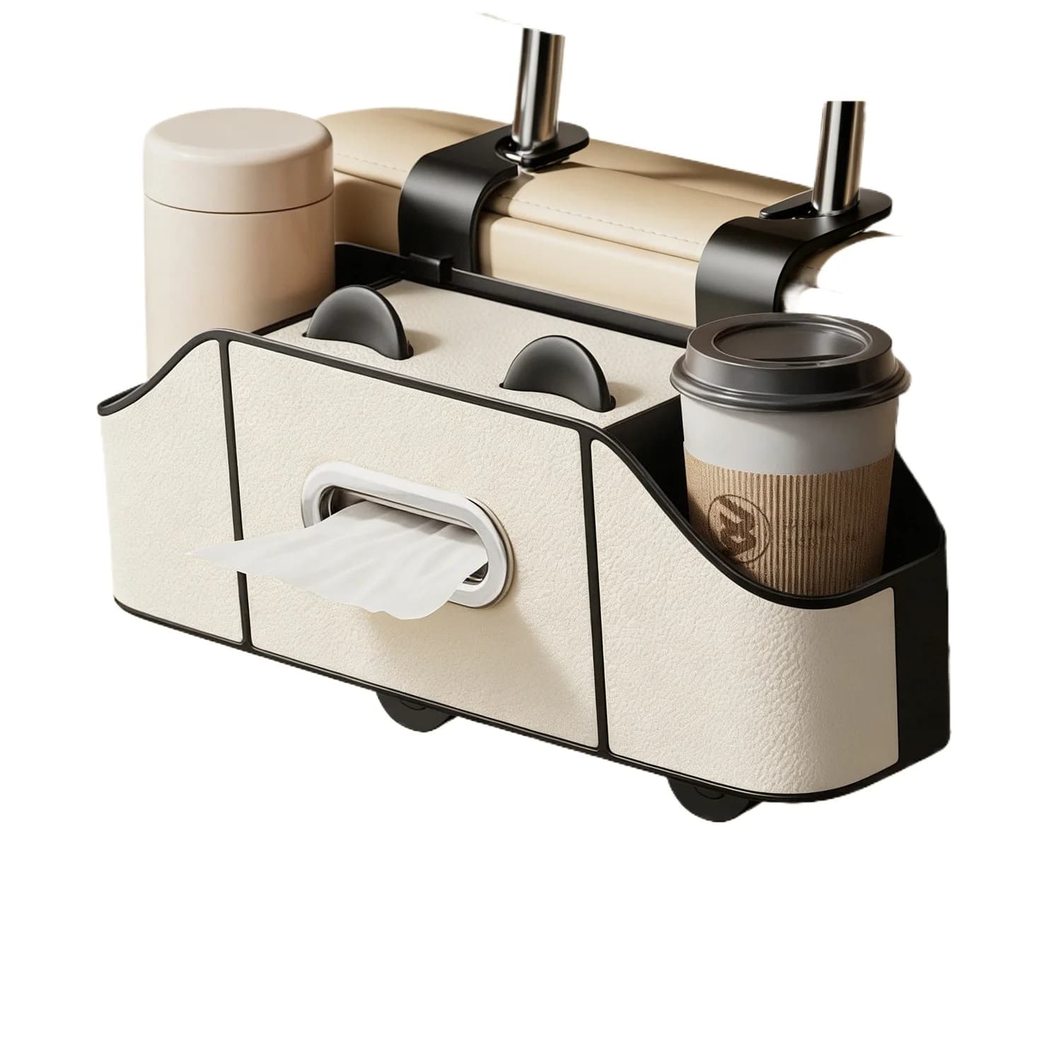 Car seat suspension storage box Car pumping box Tissue box