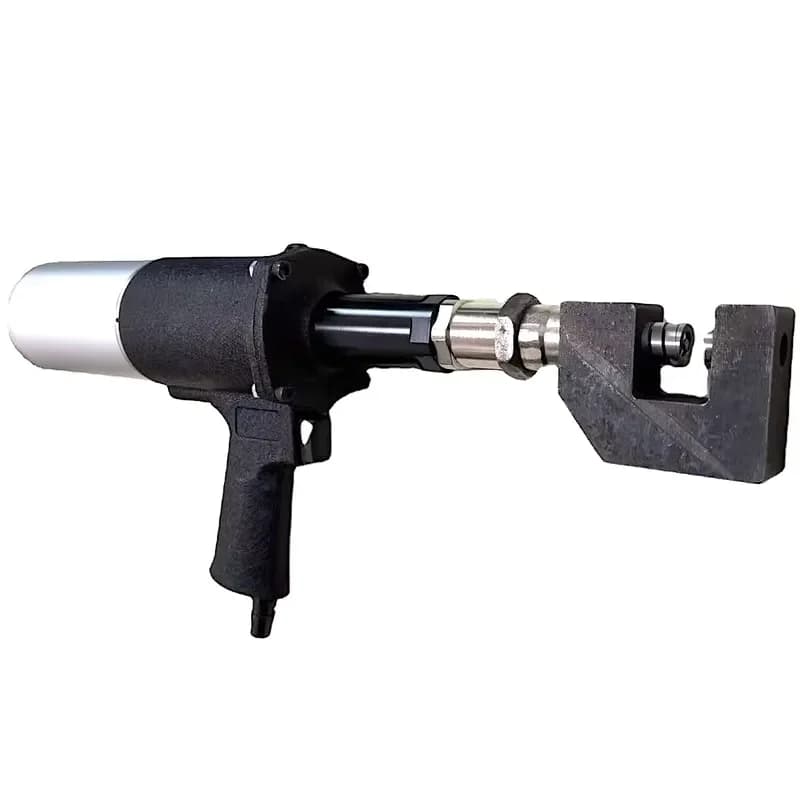 Heavy Duty Durable Pneumatic-Hydraulic Metal Sheet Clinching Tool for 1.0mm + 1.0mm Galvanized Steel No Nails Required