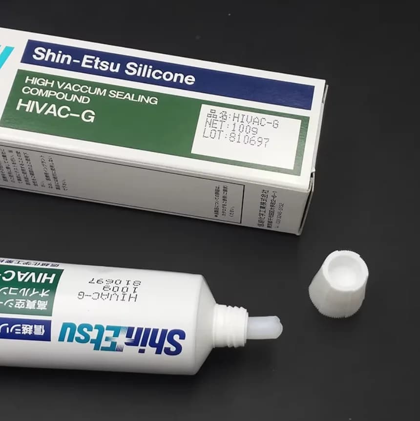 FOR Shin Etsu HIVAC-G Silicone Vacuum Grease 100g 1kg Low Volatility Temperature Stable Lubricant for Laboratory High Vacuum