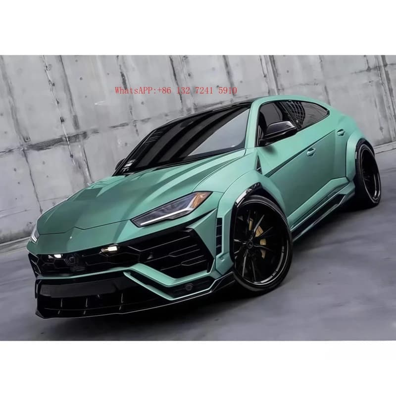 Forged Carbon Fiber Front Bumper Lip Body Kit