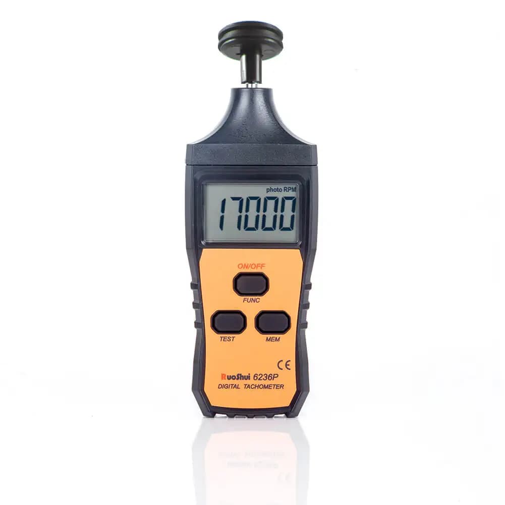 6236P RuoShui 2 in 1 RPM Digital Tachometer