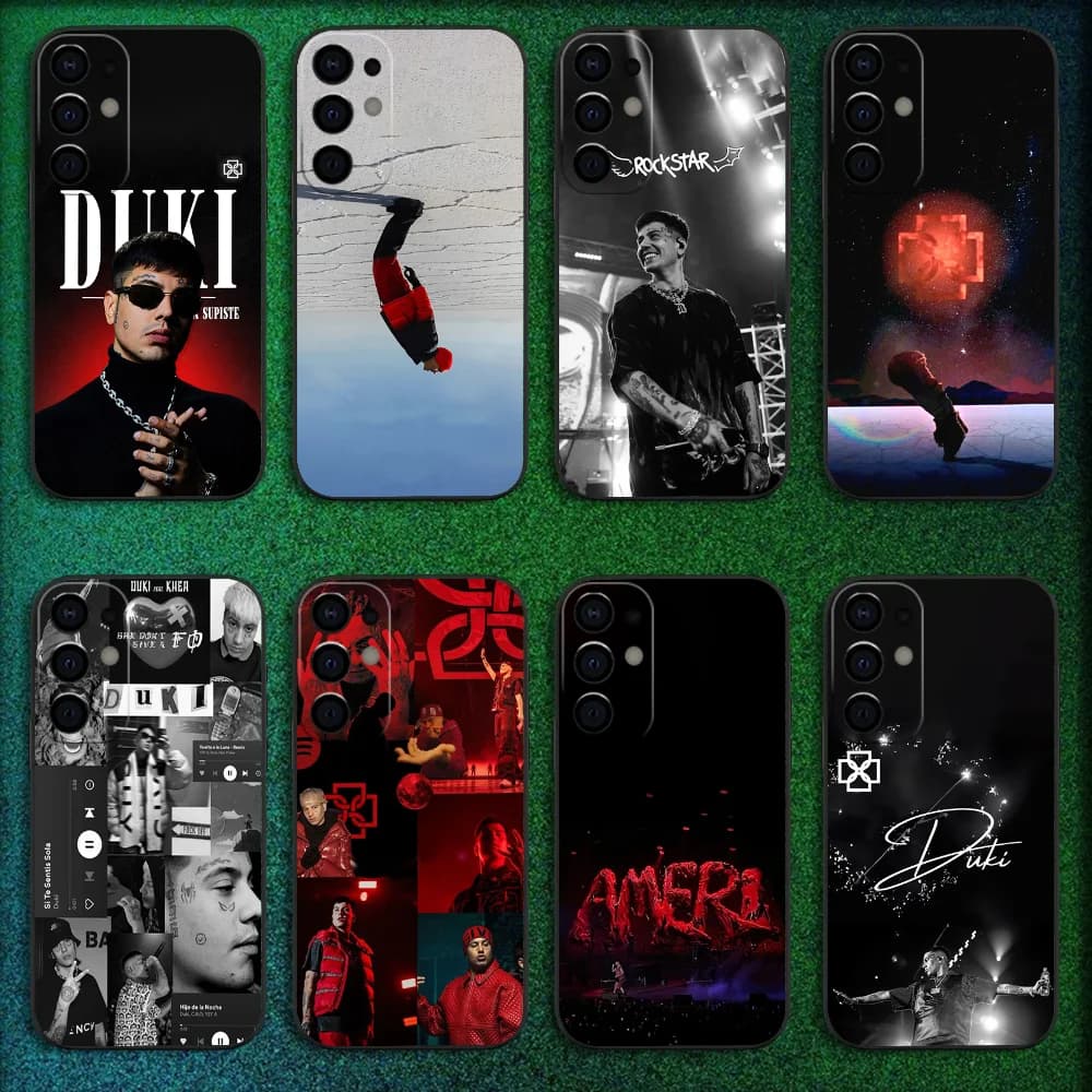 Rapper AMERI D-DUKI Phone Case For Samsung S25,S24,S21,S22,S23,S30,Ultra,S20,Plus,Fe,Lite,Note,10,9,5G Black Cover