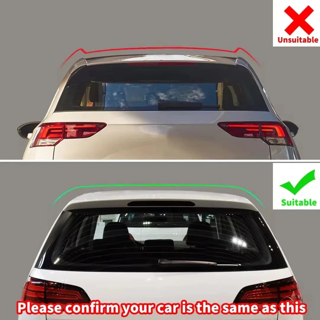 99cm Universal Car Rear Trunk Roof Spoiler Tail Wing For BMW For Mercedes-Benz For Audi For VW Hatchback SUV Auto Body Kits