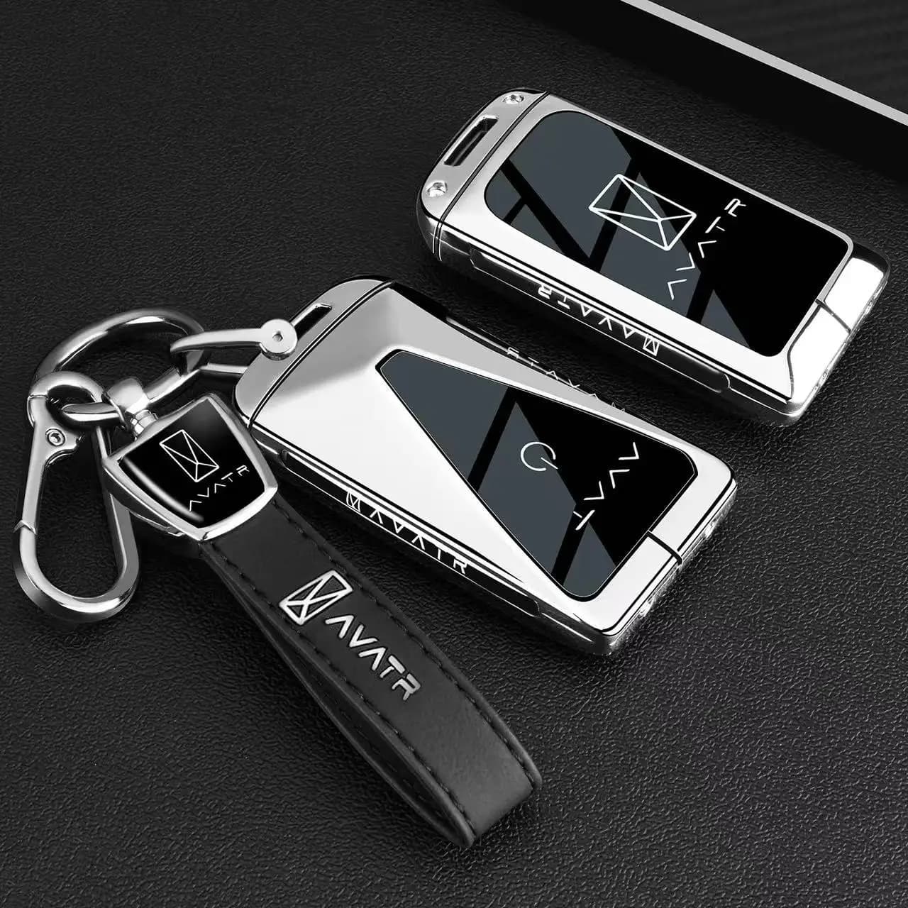Zinc Alloy Car Key Case Cover Shell Protector Fob Holder for Avatr 06T 07L 06 12 07 11 2026 Accessories Keybag Keychain
