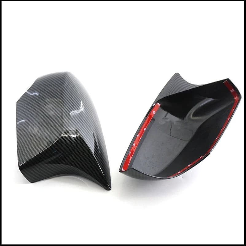 For Subaru XV 2012~2016 Rearview Mirror Cover Cap Trim Decorative Frame With OX Horn Car Styling Auto Accessories