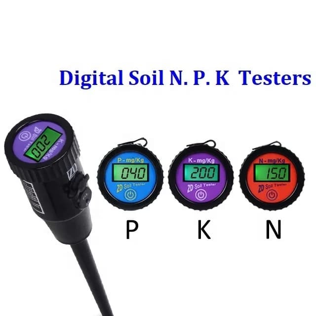 Portable Digital Soil NPK Fertility Test Meter Portable Sensor Soil Npk