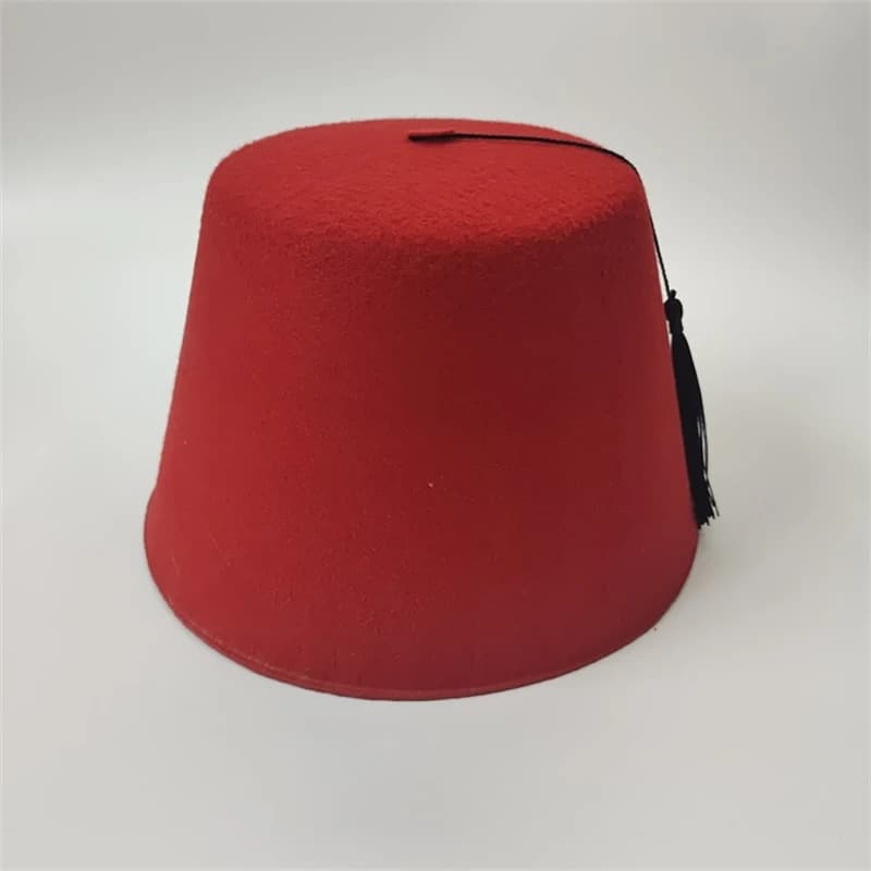 Fez Morocco Turkey Hat Muslim Caps For Men Fedoras Flat Top Prayer Kufi Islam Islamic Saudi Arabia Turban Man's Hats