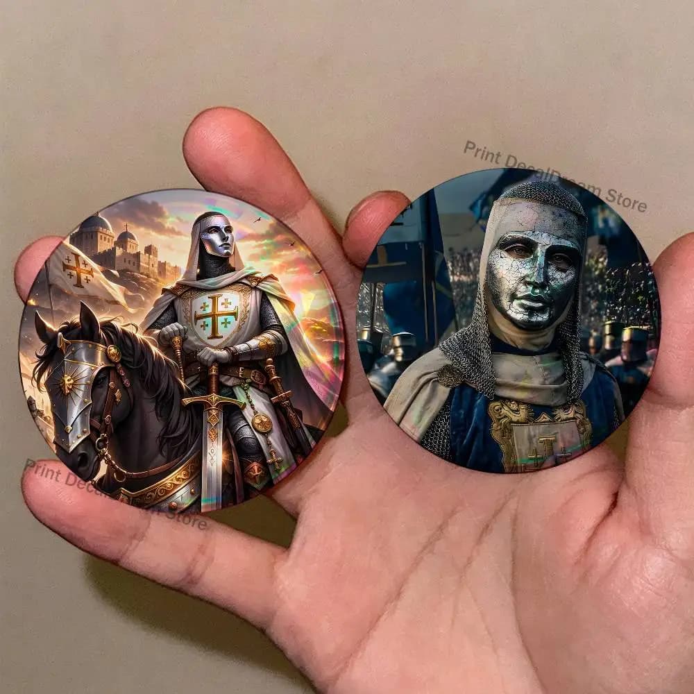 Cool Baldwin IV of Jerusalem Badges Creative Tinplate Button Pins Brooch Creative Quotes Badge Clothes Backpack Jewelry Gift