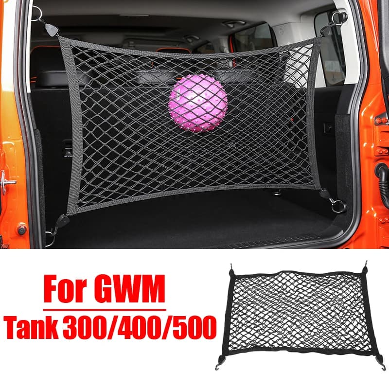 Great Wall Tank 300 400 500 Rear Trunk Baggage Net Special Modification Net Pocket Car Interior Accessories Automotive Supplies