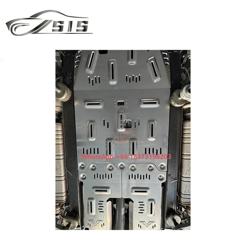 W463a W464 Aluminum Alloy Engine Chassis Guard Car Accessories  New Design 2019+  for g Class W464 Engine Chassis Guard