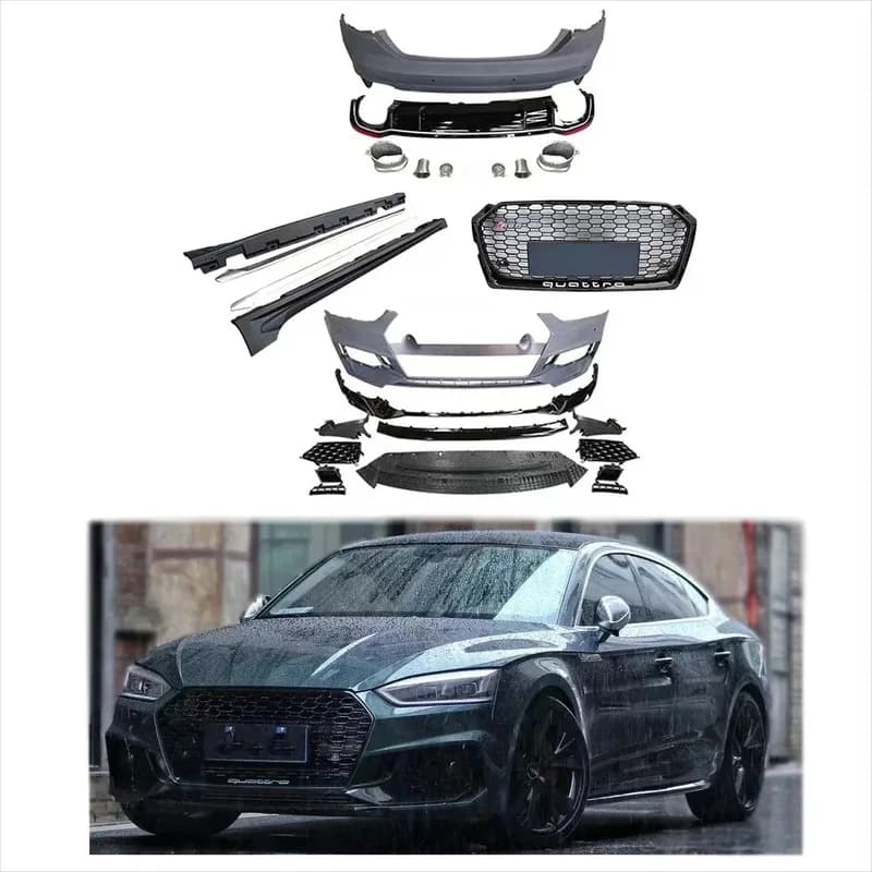 for A5 Facelift to RS5 High Level Style 17-19 New Item Facelift Body Kit