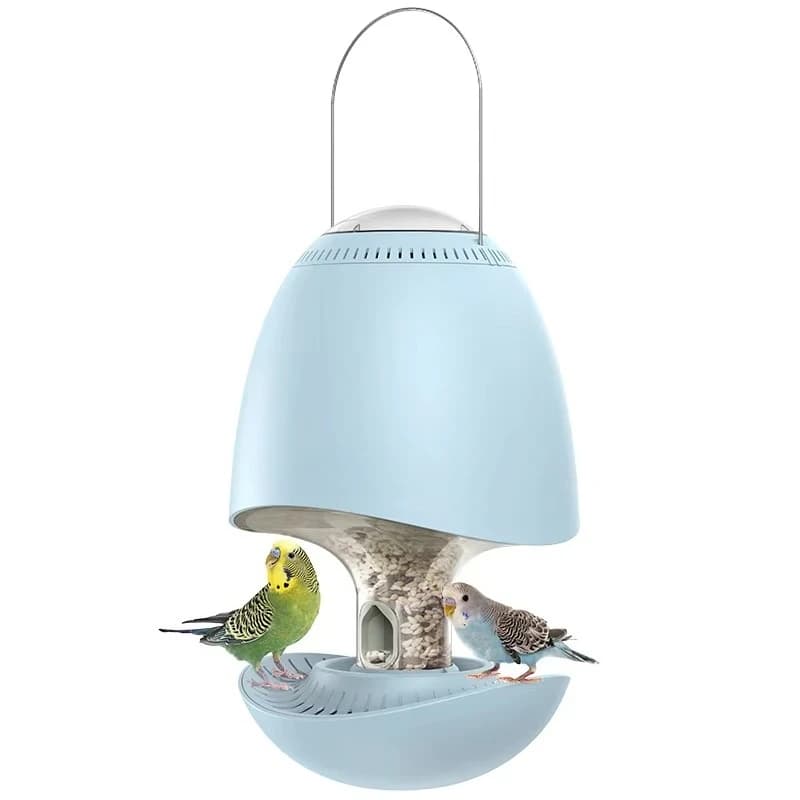 Eco-friendly bird drinker automatic water feeder indoor grain bird feeder