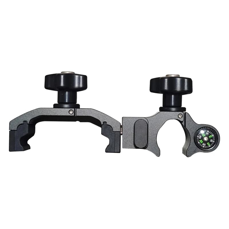 Getac Data Collector Range Pole Cradle Bracket for PS236 PS336 GPS Clamp High Quality Black Clamp Data Collector Cradle Holder