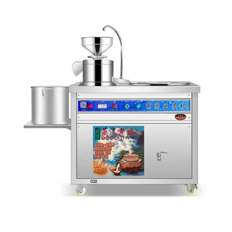 Electric Tufo and Soya Milk Machine Automatic Tufo and Soya Milk Machine Soy Milk Tofu Making Bean Product Processing Machinery