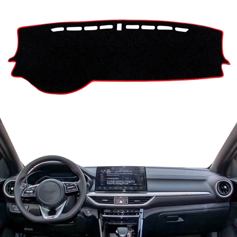 Anti-UV Dashmat For KIA Forte Cerato K3 Vivaro 2019 2020 2021 2022 2023 Car Dashboard Cover Mat Rug Sunshield Carpet Accessories